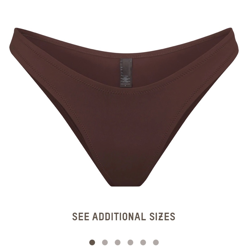 Skims Cheeky Tanga Bikini Bottom